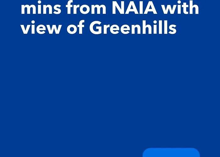Roughly 30 Mins From Naia With View Of Greenhills Apartment